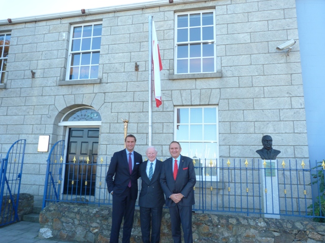 From left to right: Adam Krezesinski, Secretary General of Polish NOC, Pat Hickey, President of OCI, Andrzej Kraśnicki, President of Polish NOC