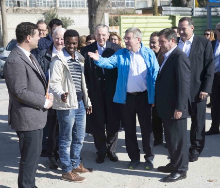 IOC President Visits Greece