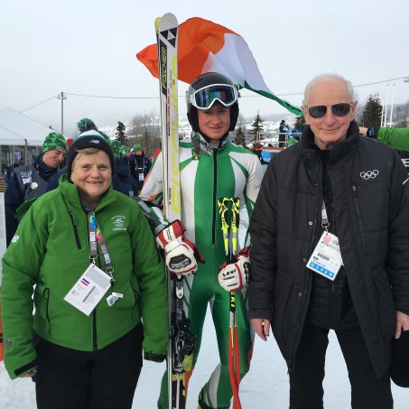 Ann O Connor, Team Leader with Gary Sinner and Pat Hickey 