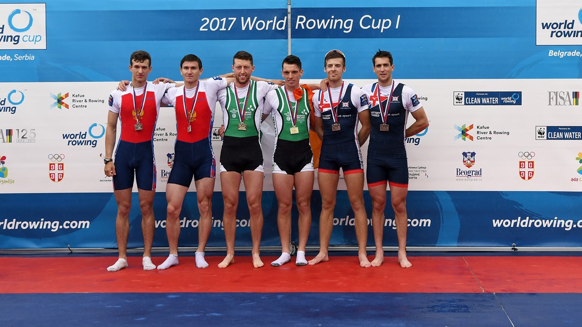 Two Irish Medals at World Rowing Cup TeamIreland Olympics