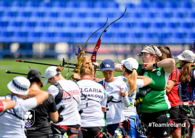 STRONG PERFORMANCE FROM REIDY IN ARCHERY ON OPENING DAY OF EUROPEAN GAMES