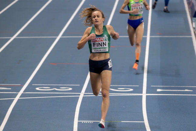 Irish team set to take to the track in Toruń for the 2021 European Athletics Indoor Championships