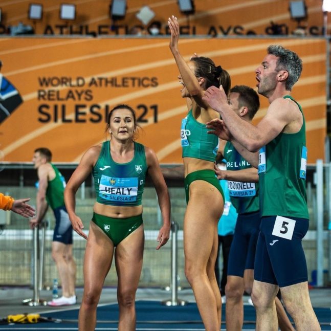 Irish relay teams secure Olympic and 2022 World Championship