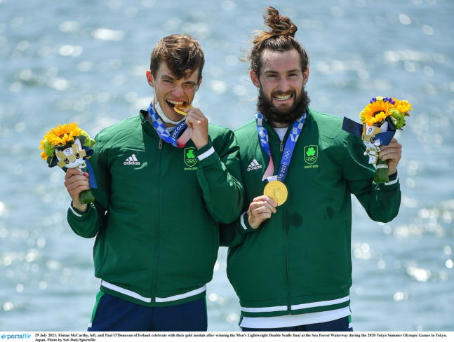 O’DONOVAN AND MCCARTHY CROWNED OLYMPIC CHAMPIONS IN TOKYO