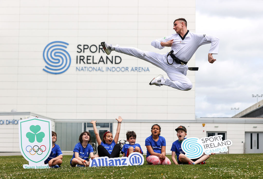 EYOF Athlete Visits To Sport Ireland Campus Kids Camps