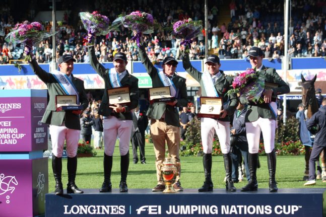 Michael Blake’s Ireland win Aga Khan Trophy after thriller at RDS