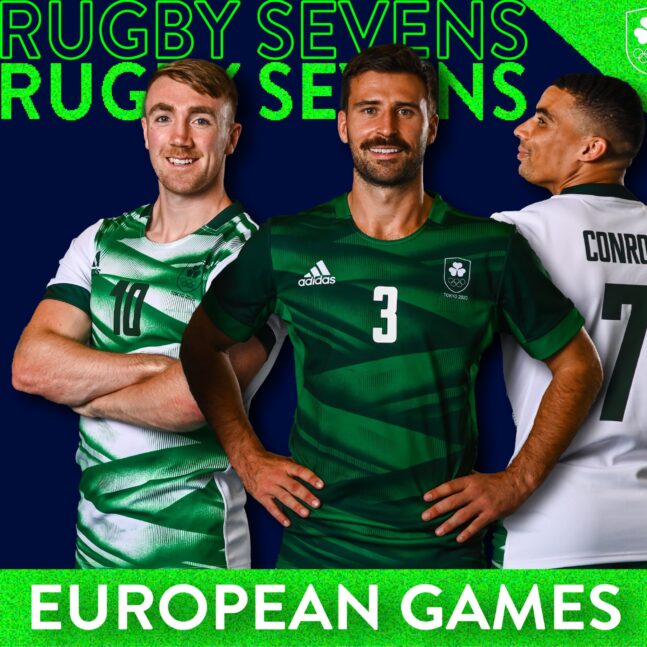TEAM IRELAND RUGBY SEVENS TEAM NAMED FOR EUROPEAN GAMES IN KRAKOW 2023 - KEY OLYMPIC QUALIFYING TOURNAMENT