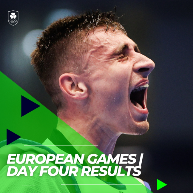 European Games – Day Four of Action for Team Ireland