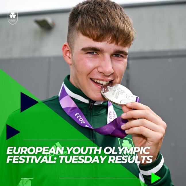 European Youth Olympic Festival: Tuesday Results