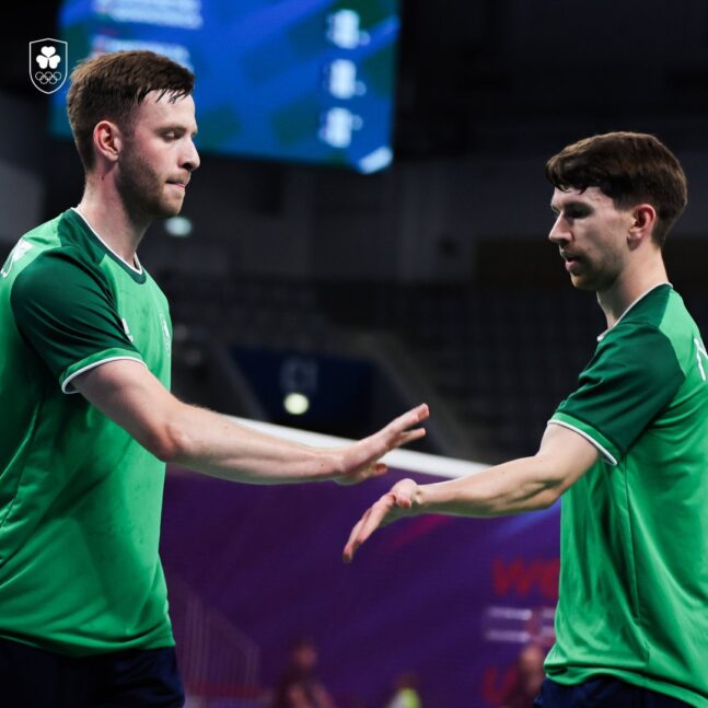 Badminton Pair Joshua Magee and Paul Reynolds Looking To Boost Olympic Qualificaiton