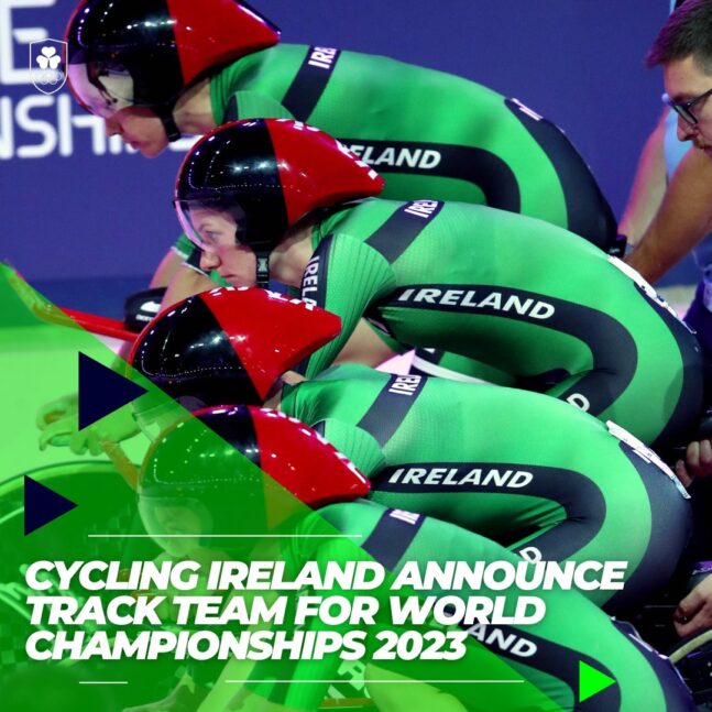 Cycling Ireland Announce Track Team For 2023 UCI Cycling World Championships