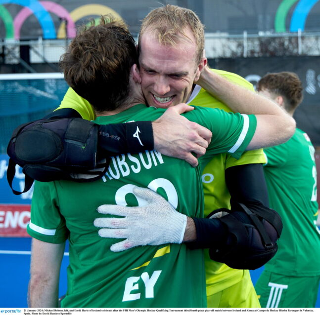 David Harte on Olympic Qualification for the Men’s Hockey Team