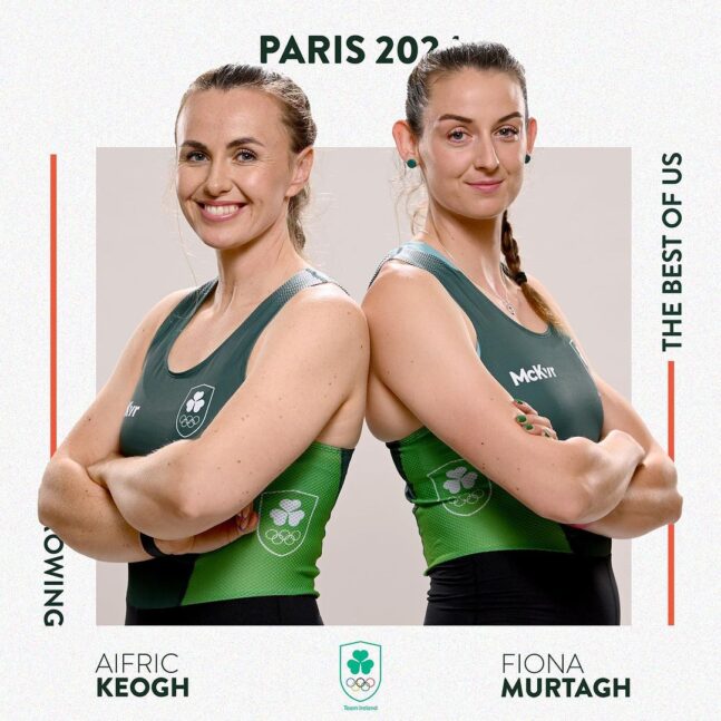 ROWERS OFFICIALLY SELECTED FOR TEAM IRELAND AT PARIS 2024