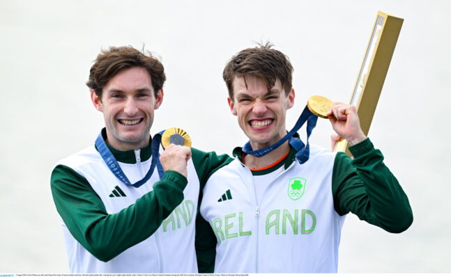 BACK-TO-BACK OLYMPIC GOLD FOR FINTAN MCCARTHY AND PAUL O’DONOVAN