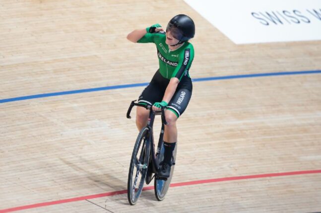 Bronze for Gillespie at Track World Championships