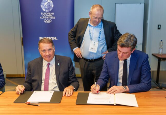 Olympic Federation of Ireland joins the European Olympic Committees EU Office as partner