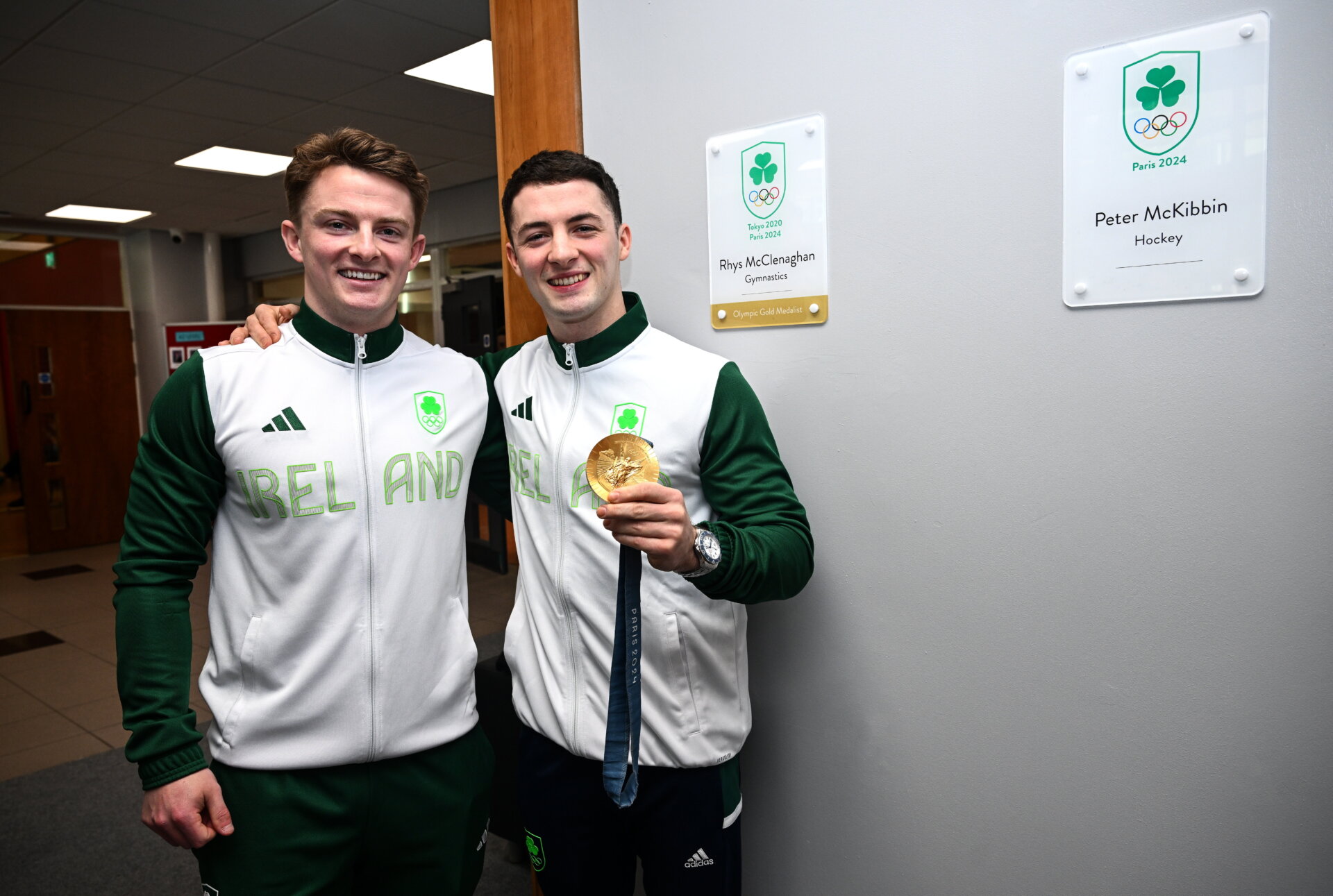 Dare to Believe Olympic Schools Programme Visit with Rhys McClenaghan
