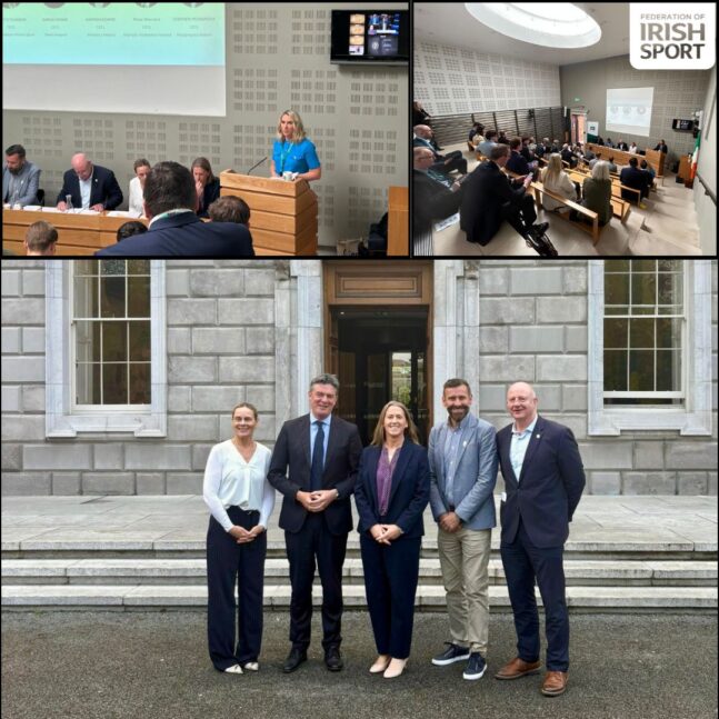 Federation of Irish Sport Briefs Oireachtas Members on Urgent Funding and Policy Needs