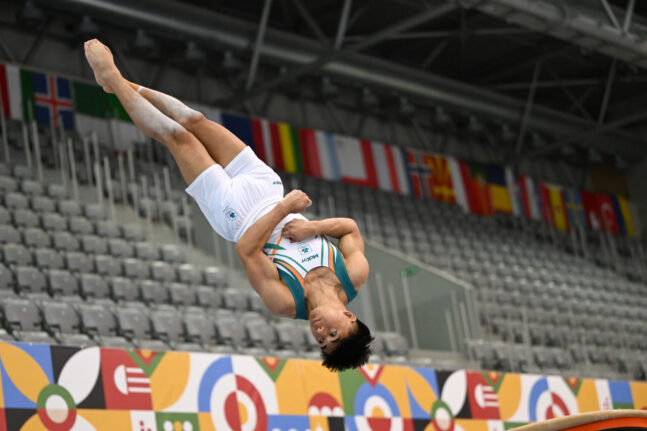 MEDAL ALERT: GOLD MEDAL FOR CHESTER ENRÍQUEZ ON THE VAULT AT EUROPEAN YOUTH OLYMPIC FESTIVAL