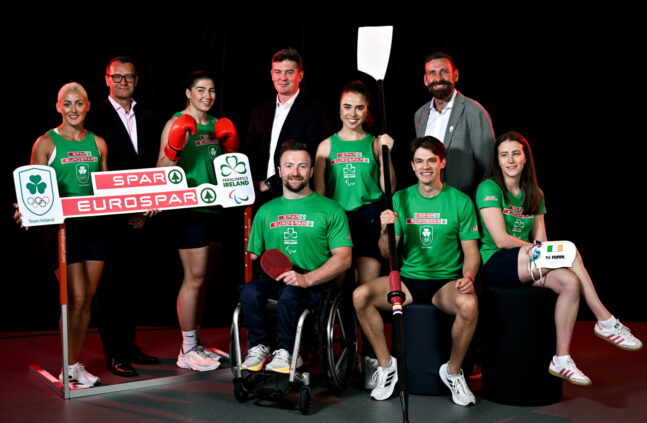 SPAR and EUROSPAR Supporting Team Ireland to LA 2028 in New Partnership with the Irish Olympic and Paralympic Teams