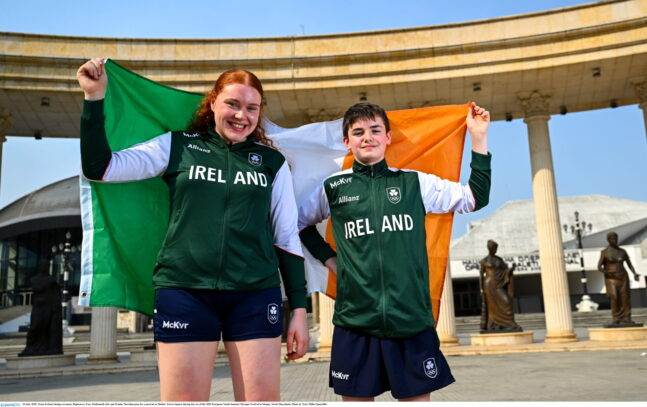 ALLIANZ FLAGBEARERS NAMED FOR TEAM IRELAND AT THE CLOSING CEREMONY OF EUROPEAN YOUTH OLYMPIC FESTIVAL