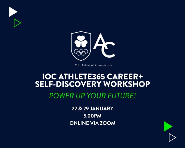 OFI Athletes’ Commission Secures IOC Athlete365 Career+ Workshop for Irish Athletes
