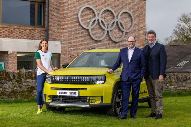 New Fiat Grande Panda Unveiled at Olympic House