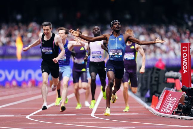 Diamond League Podiums In London for Mark English & Sarah Healy
